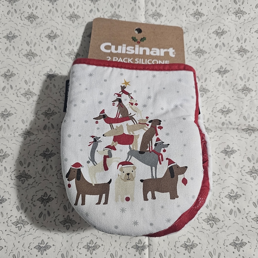 Cuisinart Christmas Dogs Mini Mitts